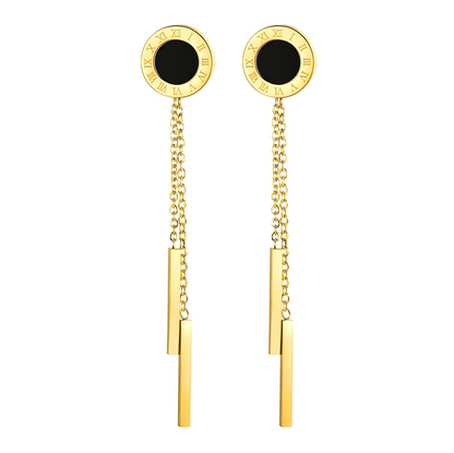 The Art of Time Dangle Earring