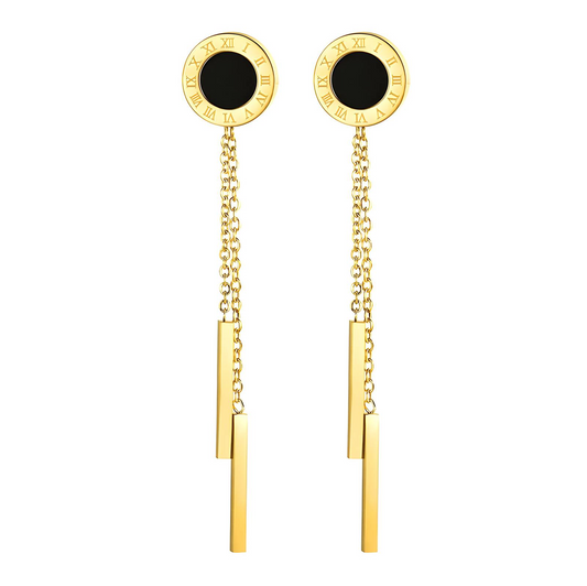 The Art of Time Dangle Earring