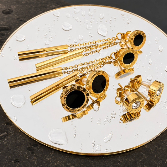 The Art of Time Dangle Earring