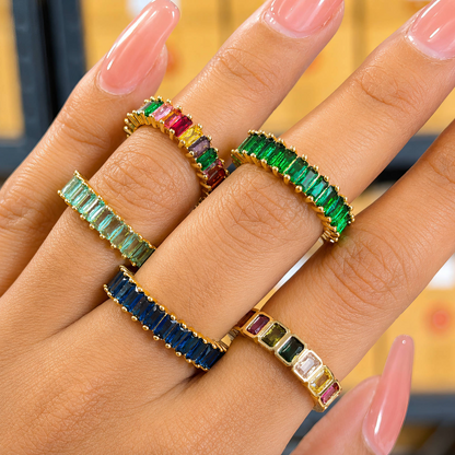 Verona Emerald Ring