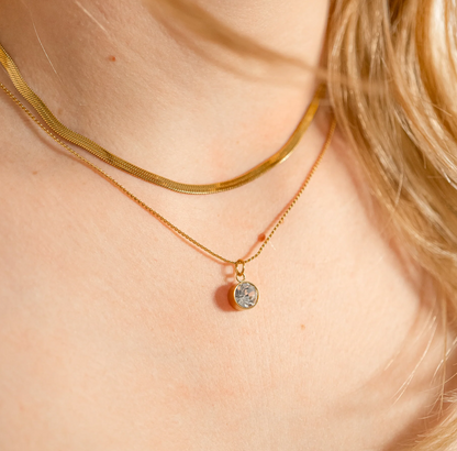 Round Birthstone Gem