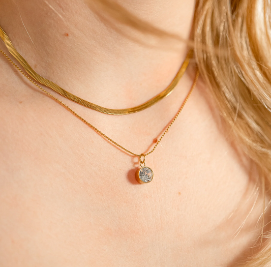 Round Birthstone Gem