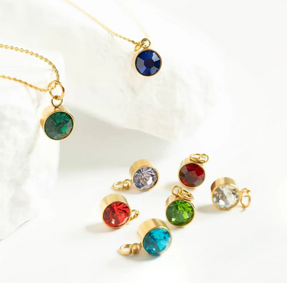 Round Birthstone Gem