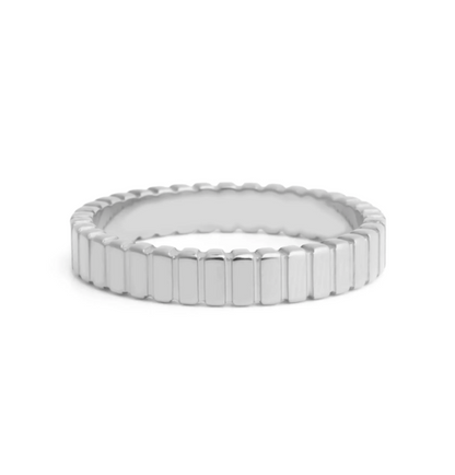 Fluted Stacking Ring