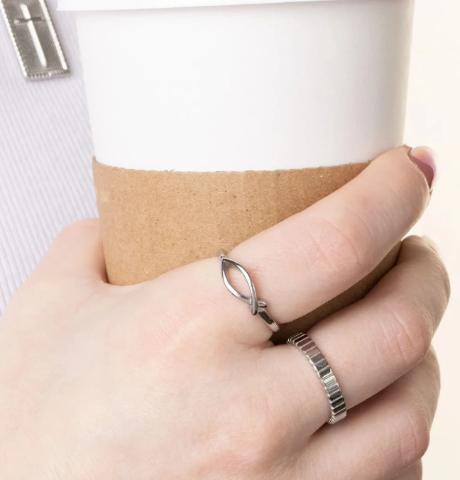 Fluted Stacking Ring