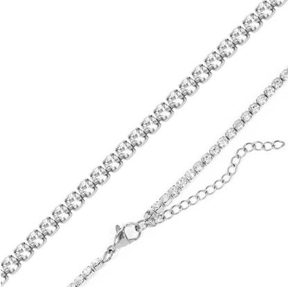CZ Tennis Chain Necklace